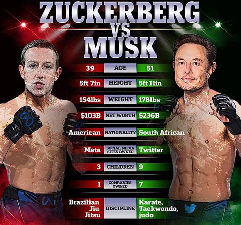 elon musk vs mark zuckerberg ufc